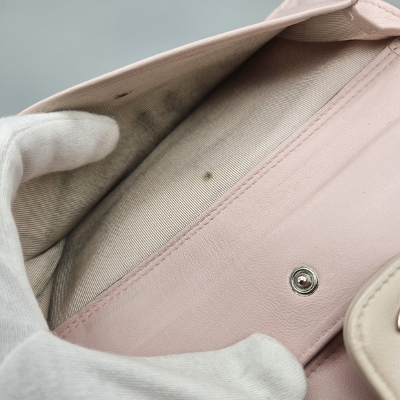 🌸CHANEL Authentic Matelassé Lambskin Long Wallet/Clutch🌸 - Picture 13 of 16